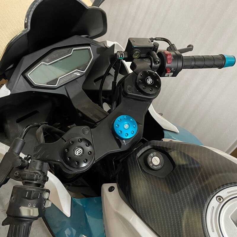 Ốp Bọc Phuộc Giảm Xóc Trước Bằng Nhôm CNC Trang Trí Cho Xe Mô Tô CFMOTO CF 250SR NK650 NK400 NK250