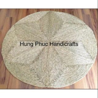 Thảm Cói, thảm cói tròn hình ngôi sao decor, Trang Trí Nhà Cửa Chụp Ảnh Cực Xinh size 2m