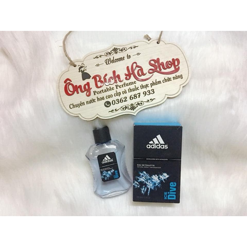 Nước Hoa ADIDAS Dành Cho Nam 100ml MADE IN FRANCE