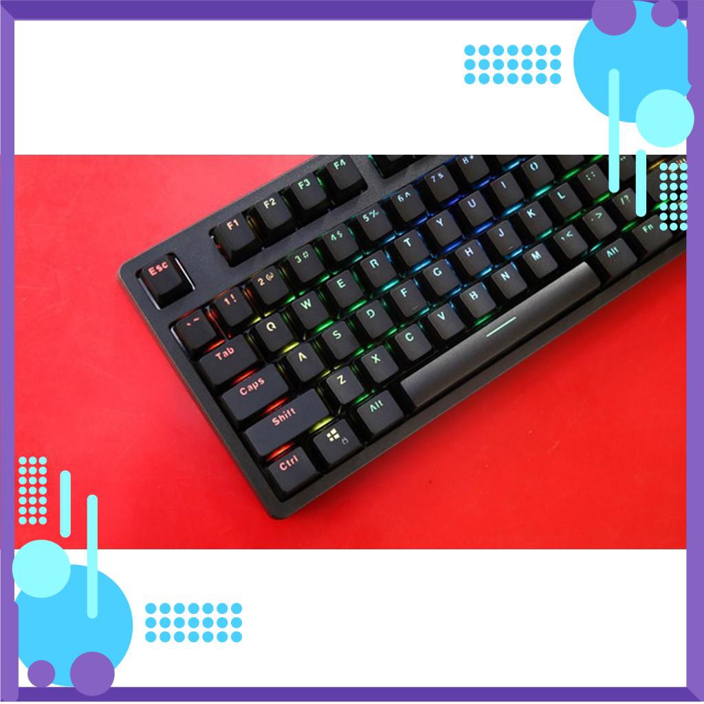 Bàn phím cơ Gaming Edra EK387 Led RGB/ Rainbow  - Chính hãng BH 24 tháng