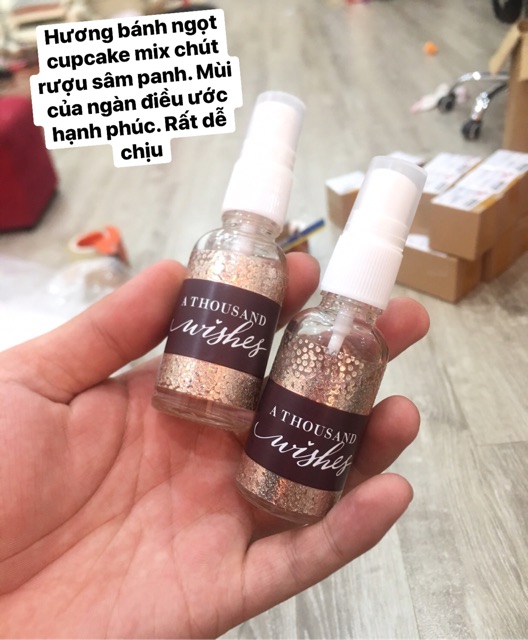 Xịt toàn thân Bodymist Bath and body work minisize 30ml