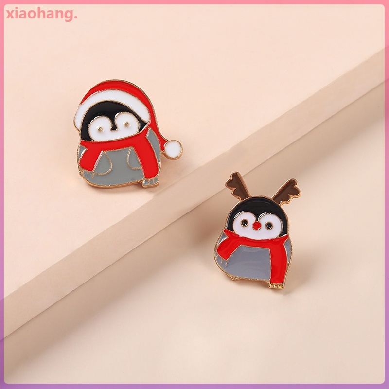 Ghim cài áo hình chim cánh cụt hoạt hình dễ thương