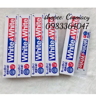 Kem Đánh Răng Lion White & White 150g Nhật