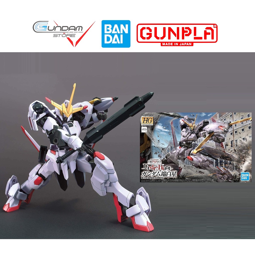 Mô Hình Gundam HG HAJIROBOSHI Bandai 1/144 Hgibo Iron Blooded Orphans Đồ Chơi Lắp Ráp Anime Nhật
