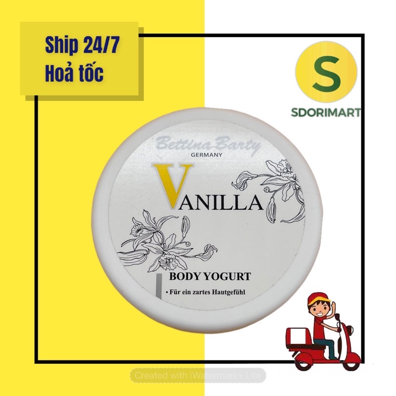 Kem Dưỡng thể Bettina Vanilla Yogurt Đức
