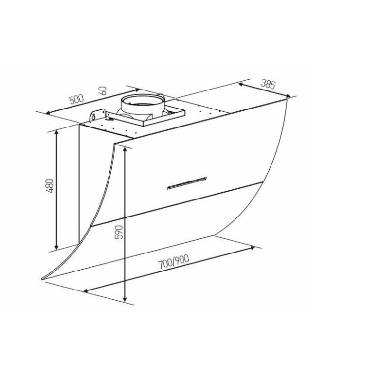 Máy hút mùi Arber AB 9901 | BigBuy360 - bigbuy360.vn