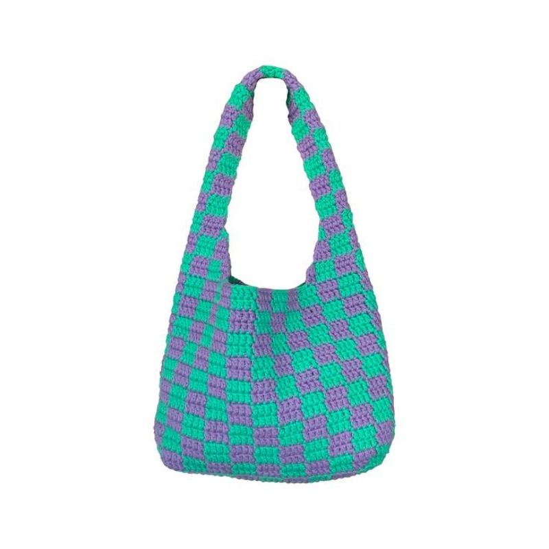 TÚI LEN HOẠ TIẾT BAG CROCHET
