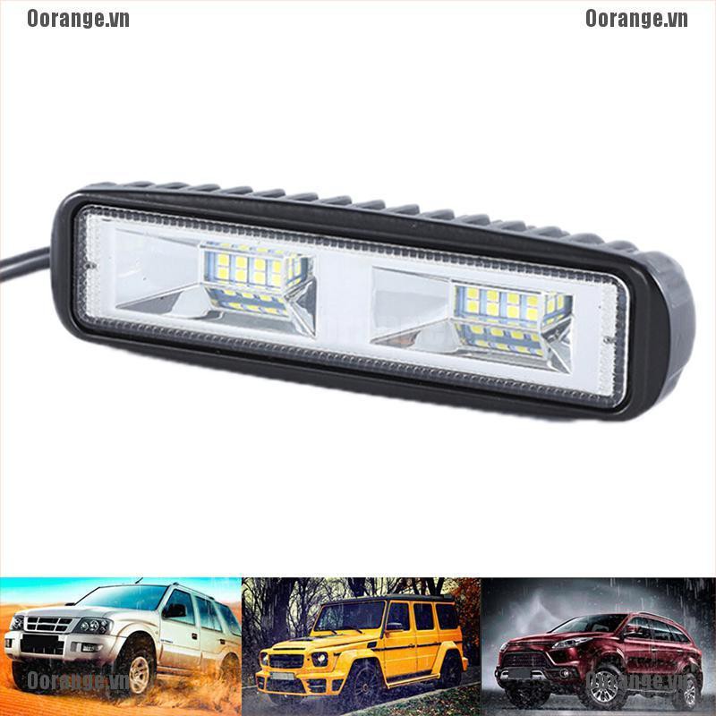 MT 48W 16 LED Work Light Flood Beam Bar Car SUV OffRoad Driving Fog Lamps BH