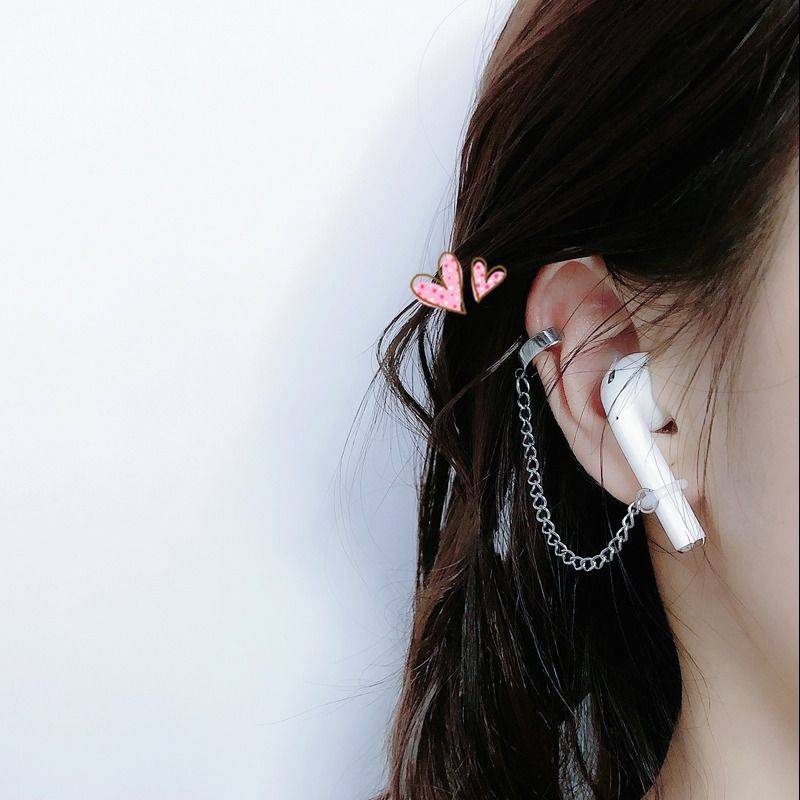 Khuyên kẹp vành tai không xỏ lỗ giữ tai nghe Bluetooth Apple bảo vệ chống rơi cho nam nữ