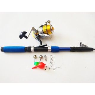 Bộ cần câu máy 2m7 kèm máy DC 3000  và phụ kiện