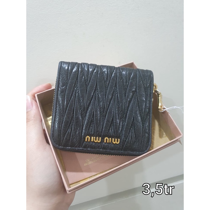 Thanh Lý Ví Miu Miu Nữ Hàng Hiệu Nhật Authentic Đã Qua Sử Dụng Còn Mới 98% Giá Tốt