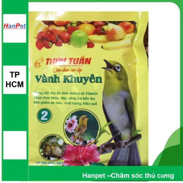 Hanpet.GV- Cám chim- thức ăn chim VÀNH KHUYÊN THÚY TUẤN (- 223)- cám dành cho chim cảnh