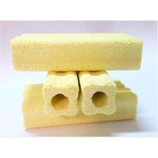 Sứ thanh vàng sứ hoa mai 15cm x 3.8cm loại lớn - vật liệu lọc