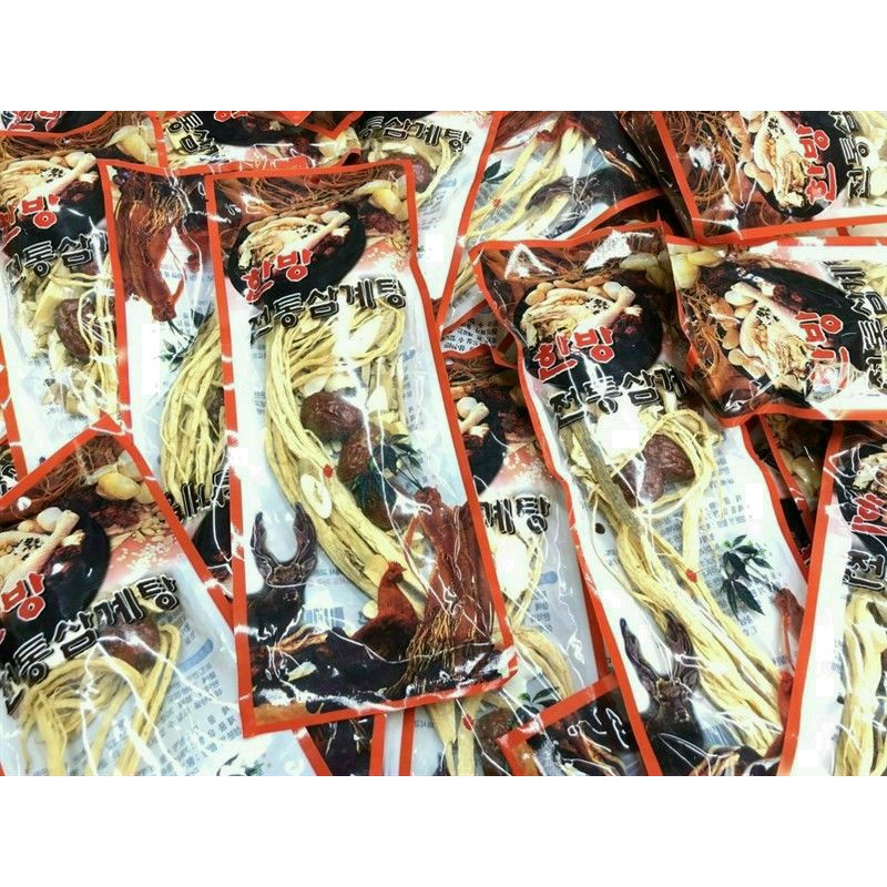 Gói gia vị sâm hầm gà Hàn Quốc