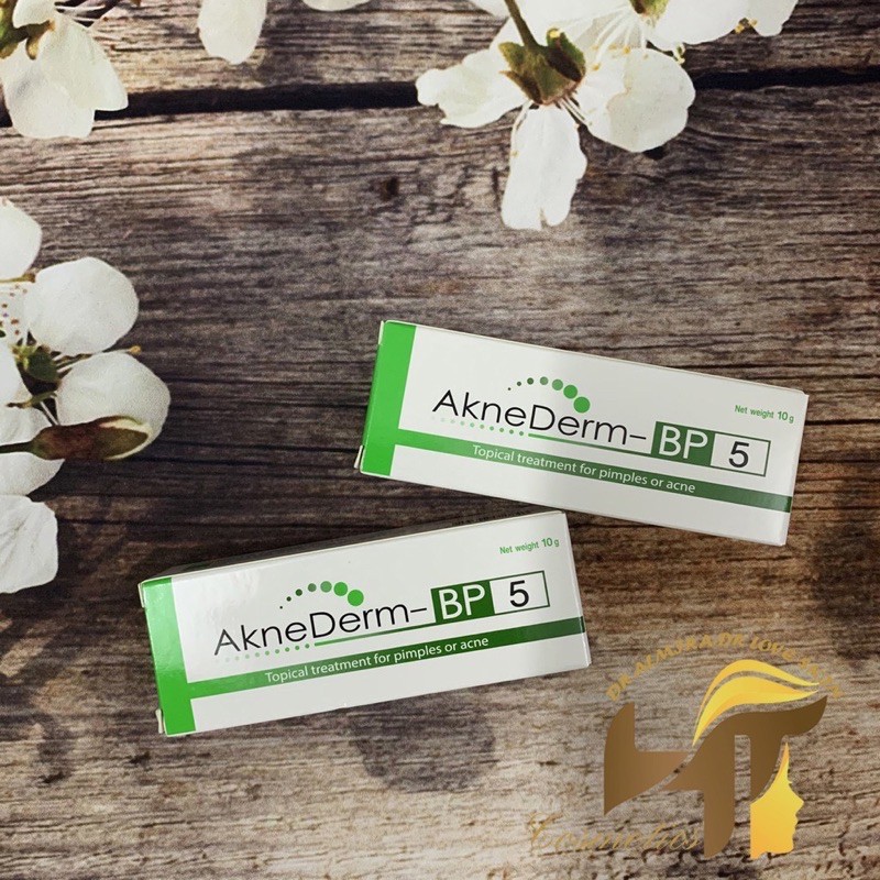 Aknederm BP5% - Kem hỗ trợ giảm mụn bọc,sưng,mủ