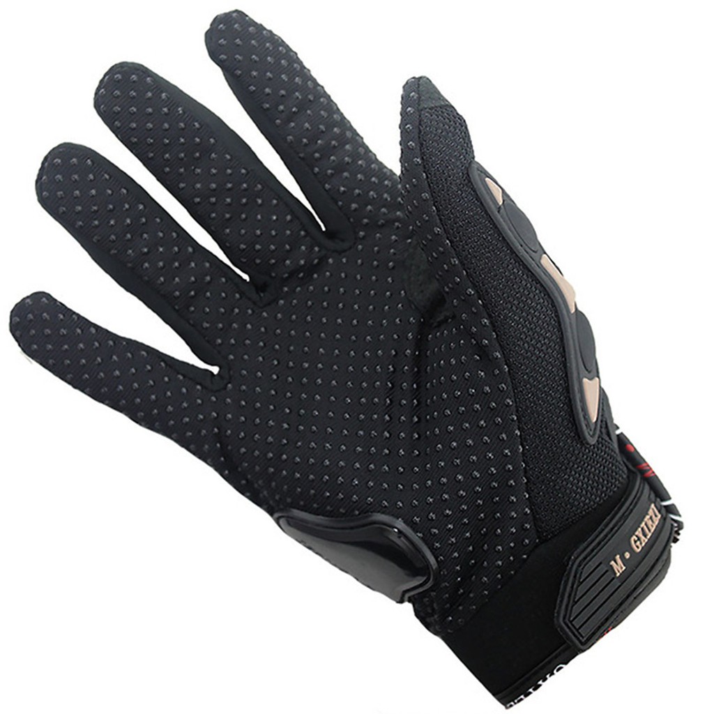 Bao tay, Găng tay xe máy moto  đi phượt Full Ngón - Đen[Lựa size]