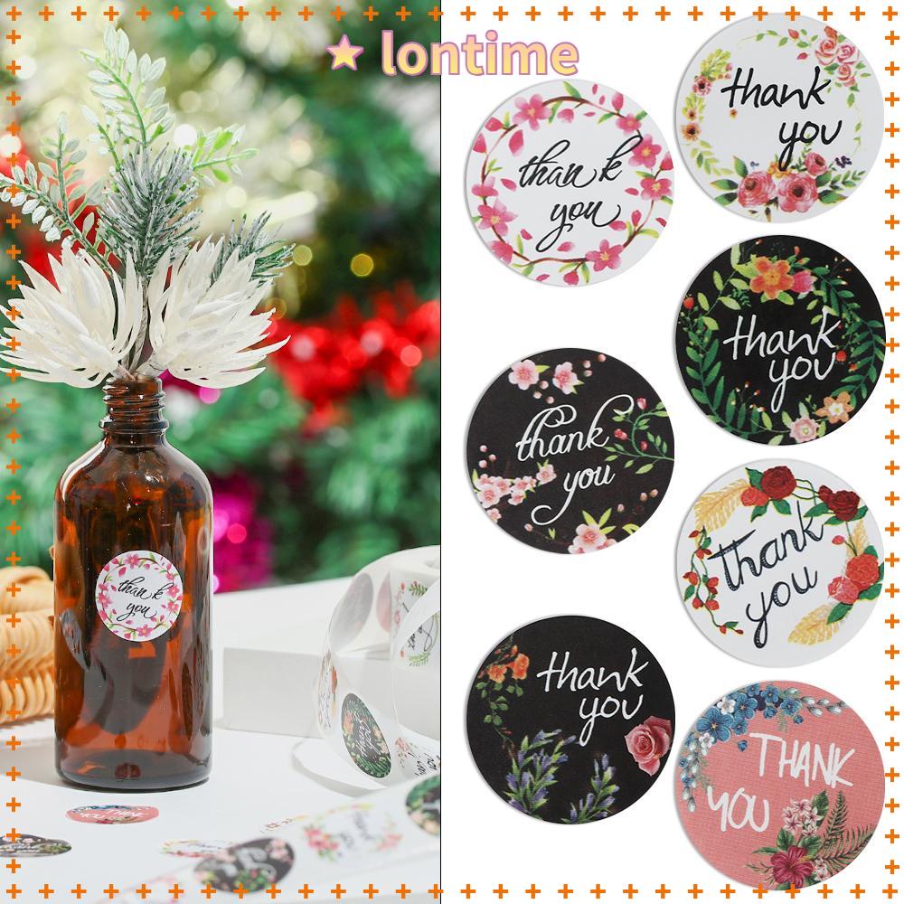 Set 500 / 1000 Nhãn Dán 1 Inch Trang Trí Đa Năng Tiện Dụng