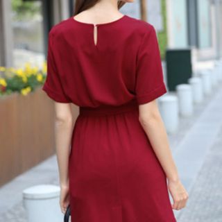 Zerasy - Đầm thắt nơ eo xinh xắn