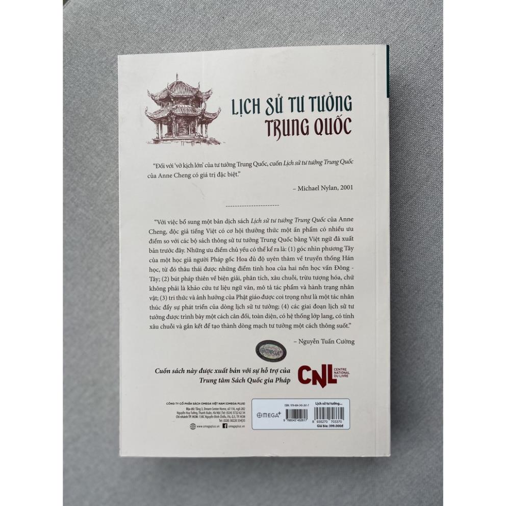 Sách - Lịch Sử Tư Tưởng Trung Quốc (Bìa Mềm) - AlphaBooks