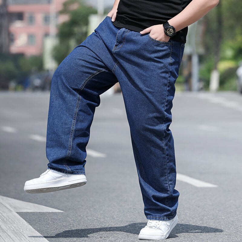 Quần Jean Đen Ống Rộng Thời Trang Cá Tính Cho Nam