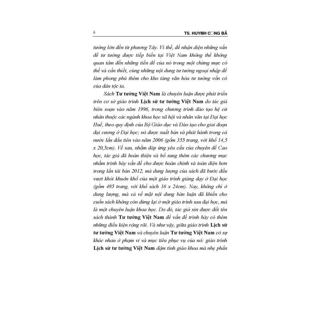 Sách - Tư Tưởng Việt Nam