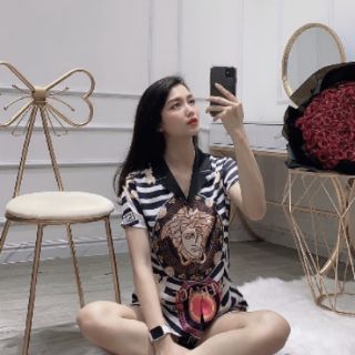Đồ ngủ lụa Pijama lụa satin loại 1