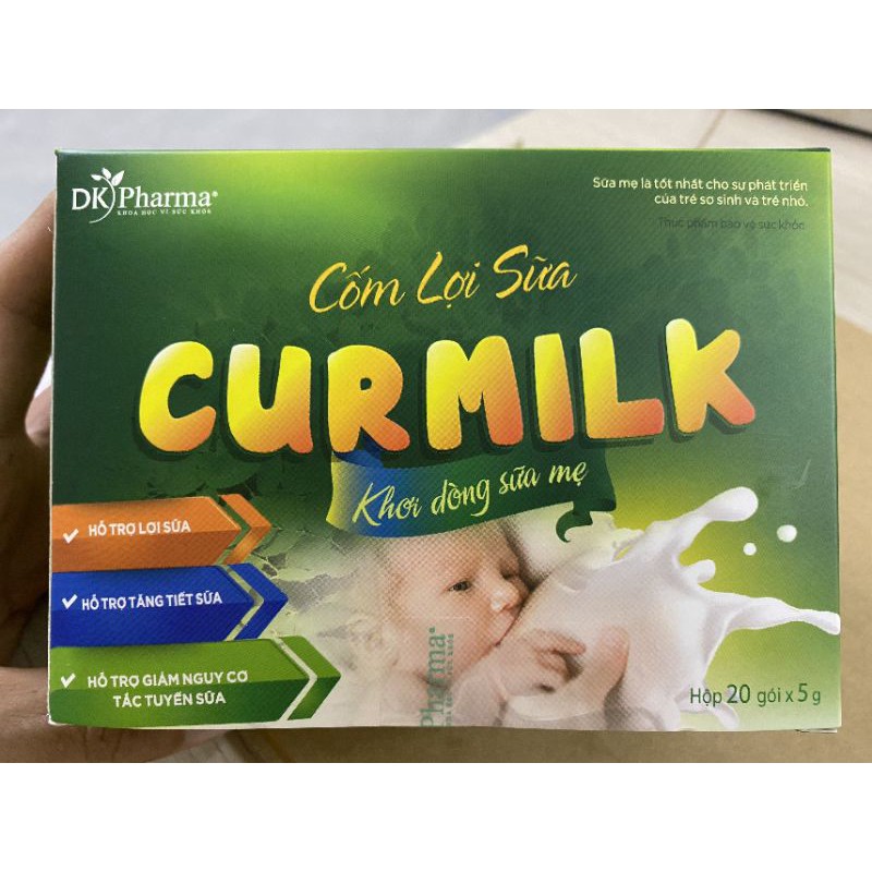 Cốm lợi sữa Curmilk ,Hỗ trợ lợi sữa,Tăng tiết sữa,Giảm nguy cơ tắc tuyến sữa ở Phụ nữ sau sinh và đang cho con bú