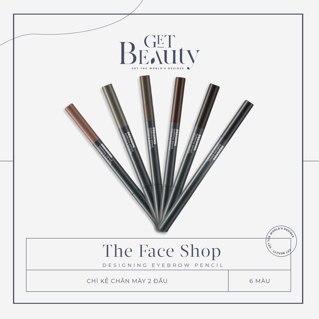 CHÌ KẺ CHÂN MÀY THE FACE SHOP BROWLASTING WATERPROOF EYEBROW PENCIL 0.5G