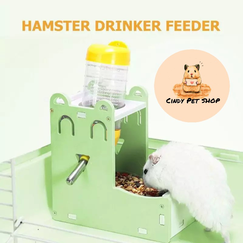 Máng ăn + uống 2 in 1 cho Hamster - không kèm bình nước