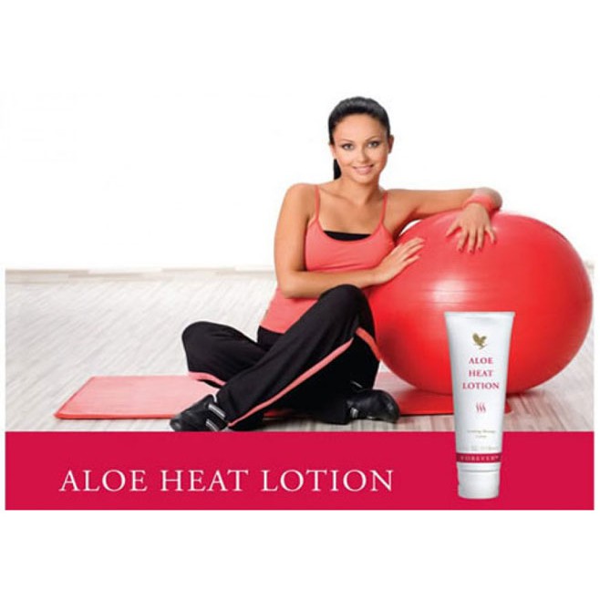 [MẪU MỚI] Dầu nóng Lô Hội FOREVER ALOE HEAT LOTION 064flp