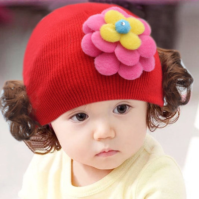 Mũ Dệt Kim Che Tai Giữ Ấm Mùa Đông Cho Bé