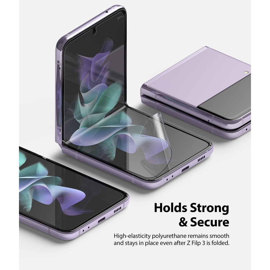 Miếng Dán RINGKE Bảo Vệ Màn Hình Hd Trong Suốt Cho Galaxy Z Flip 3