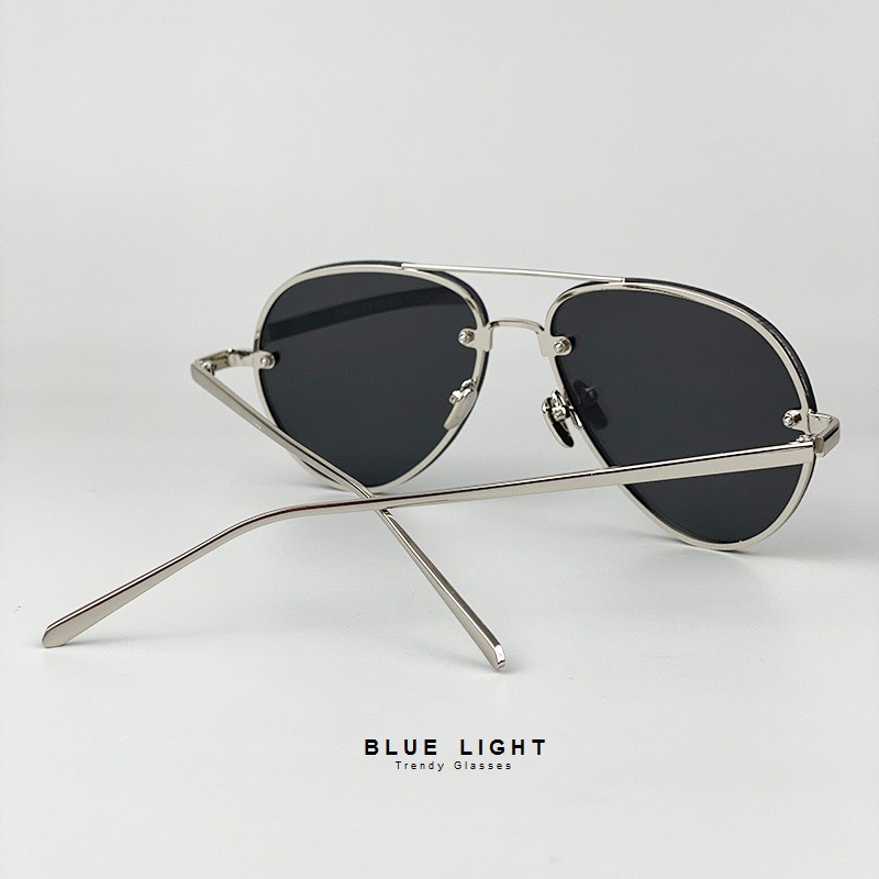Kính Râm Mát Nam Nữ Mắt Phi Công Tráng Gương Bạc Gọng Khoan Nổi Bật - BLUE LIGHT SHOP | BigBuy360 - bigbuy360.vn