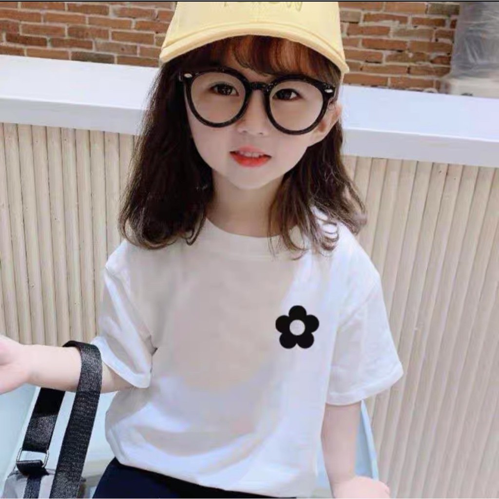 Áo thun Con Xinh, áo thun bé gái 12-35kg họa tiết đơn giản, cute