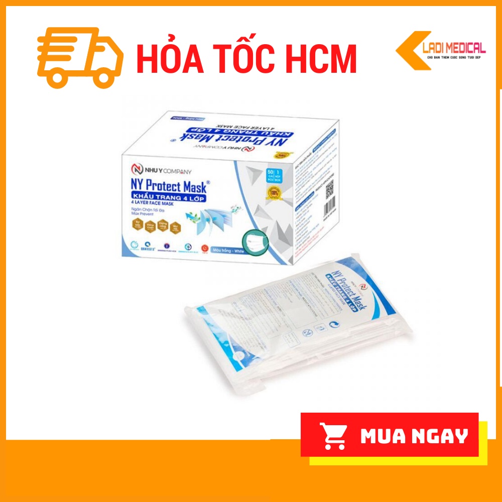 Khẩu trang y tế Như Ý hộp 50 cái