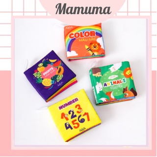 Sách vải cho bé 8 chủ đề Touch Touch See See Lalala Baby made in Việt Nam - Mini Cloth Book - Mamuma Store