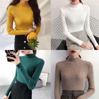 Áo Len cổ 3 phân