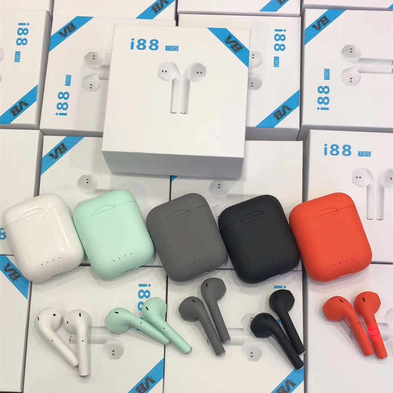 Tai nghe không dây airpod i12, i88 tws new fullbox bluetooth 5.0 cảm biến vân tay