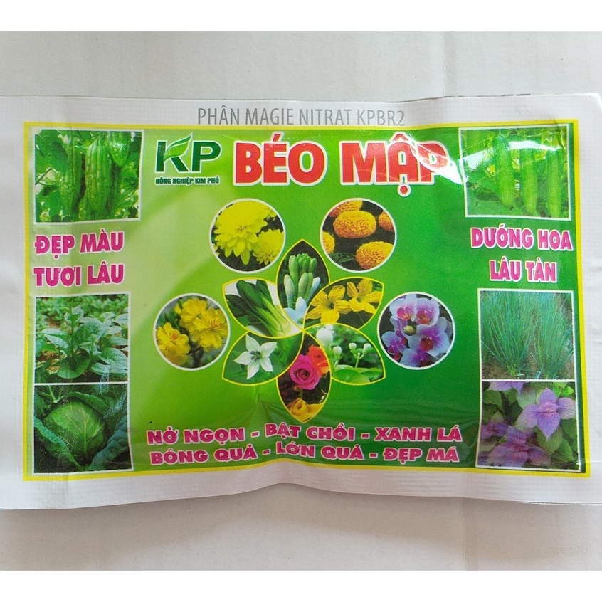 Phân Bón Béo Mập (70g), Dinh Dưỡng Cần Thiết Cho Cây Trồng