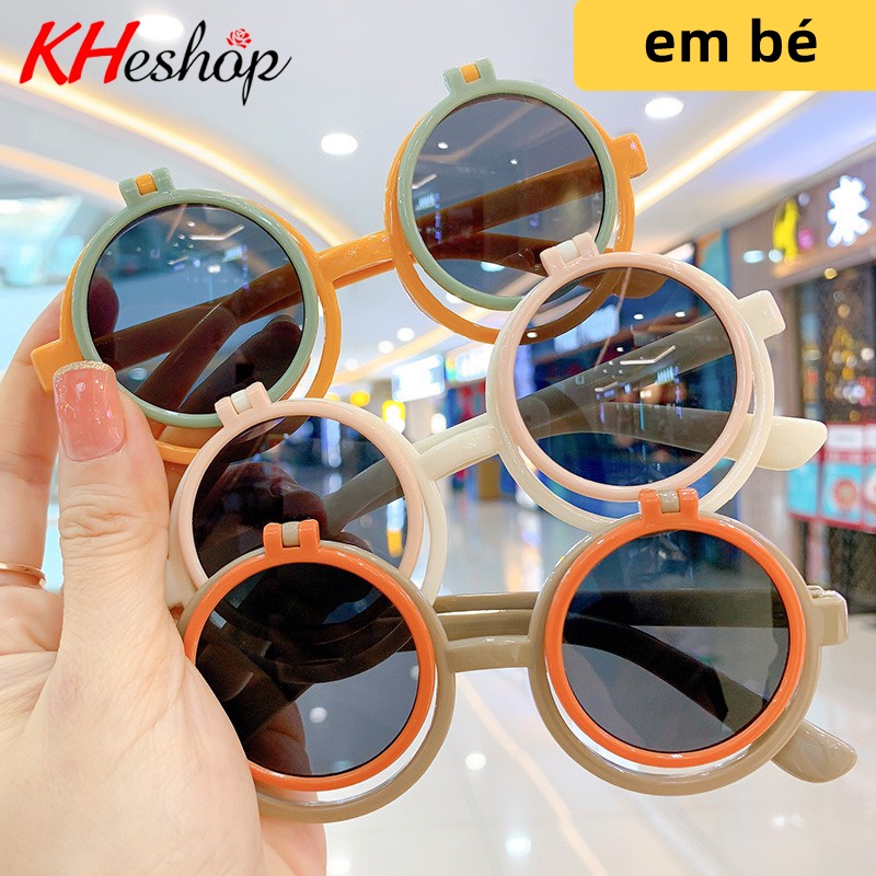 [Model]  Thời Trang cho bé 2 tròng có thể tháo bên trong, 1 chiếc kính 2 phong cách siêu độc đáo mã Y83120