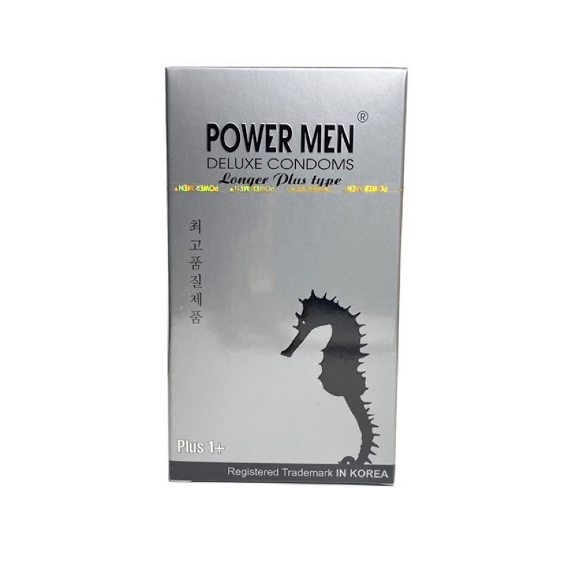 Bao cao su POWER MEN Longer Plus Type hộp 12 cái