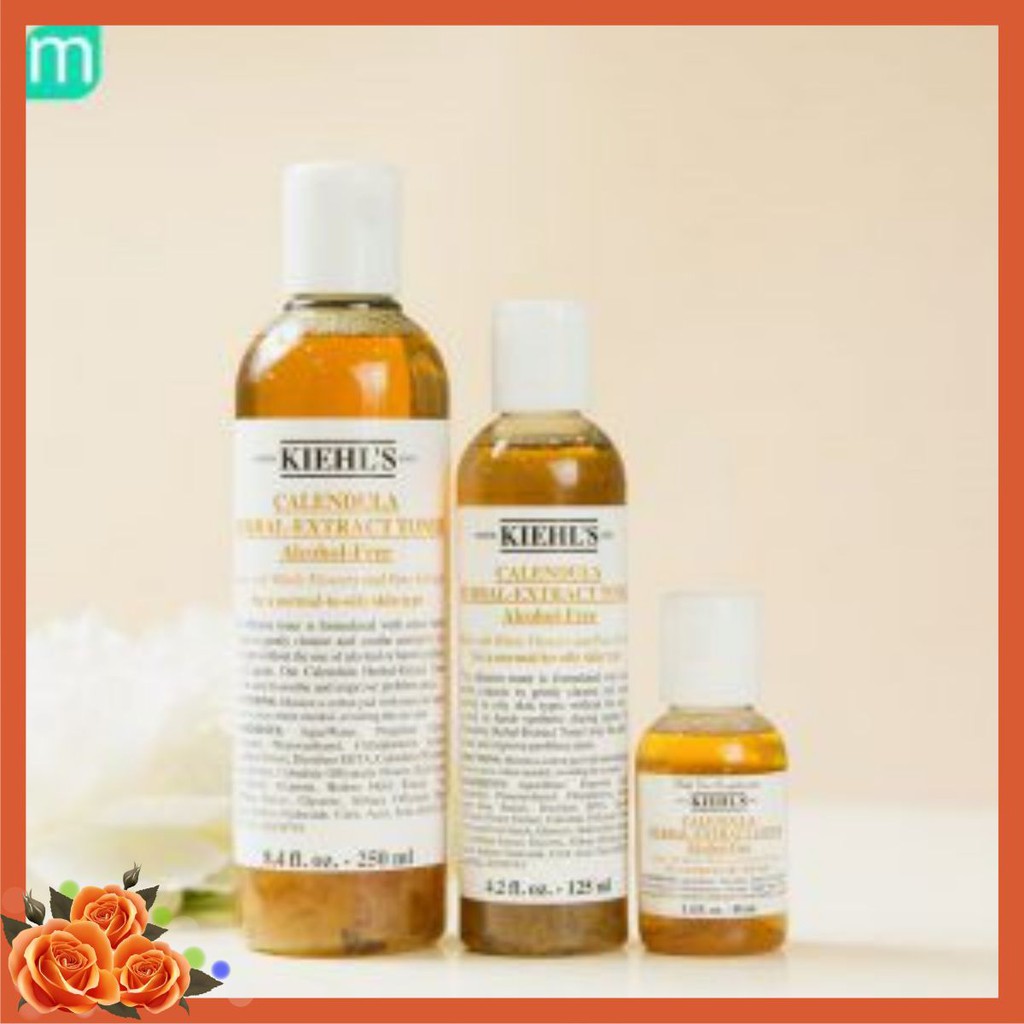 [GIÁ TỐT] Toner hoa cúc Kiehl's Calendula Herbal Extract Alcohol-Free Toner [SALE NHANH TAY]