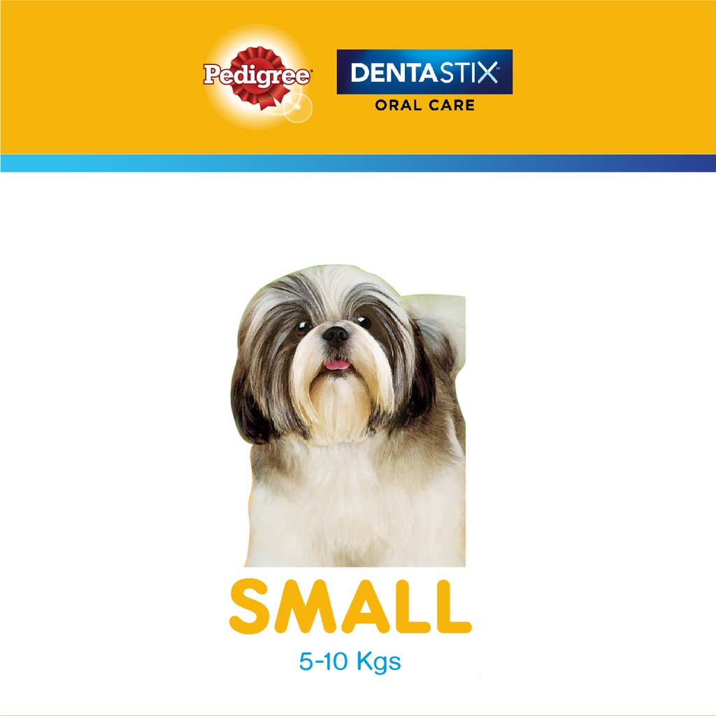 Bộ 3 bánh xương chó con Pedigree Dentastix 75g