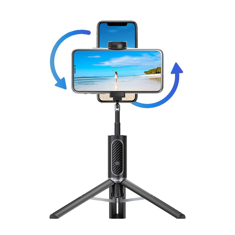 Gây tự sướng Ulanzi SK-02 Mini không dây, Bluetooth Selfie Stick có chân đế Mở rộng