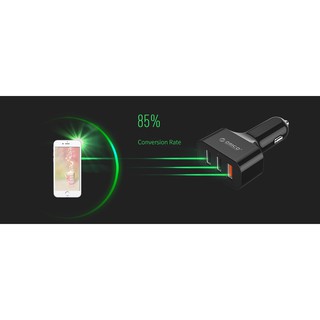 Củ sạc Orico UCH-Q3 dùng trên Ô tô