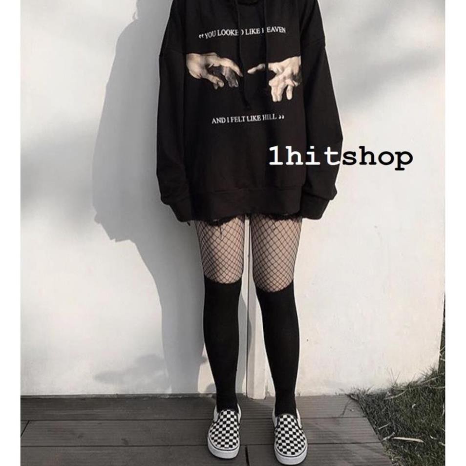 Áo Hoodie bàn tay HELL & HEAVEN cho nam và nữ Unisex