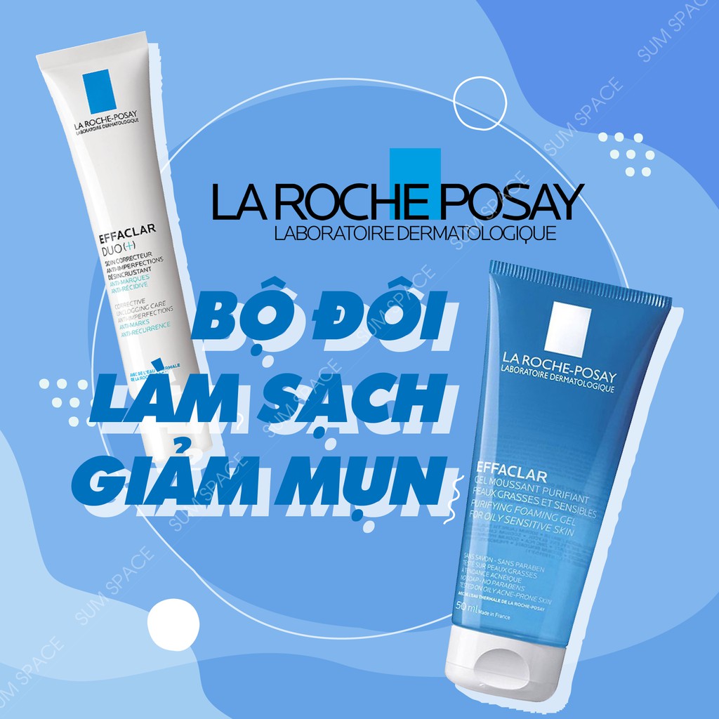 Sữa Rửa Mặt La Roche Posay Effaclar Purifying Foaming Gel (50ml / 200ml)