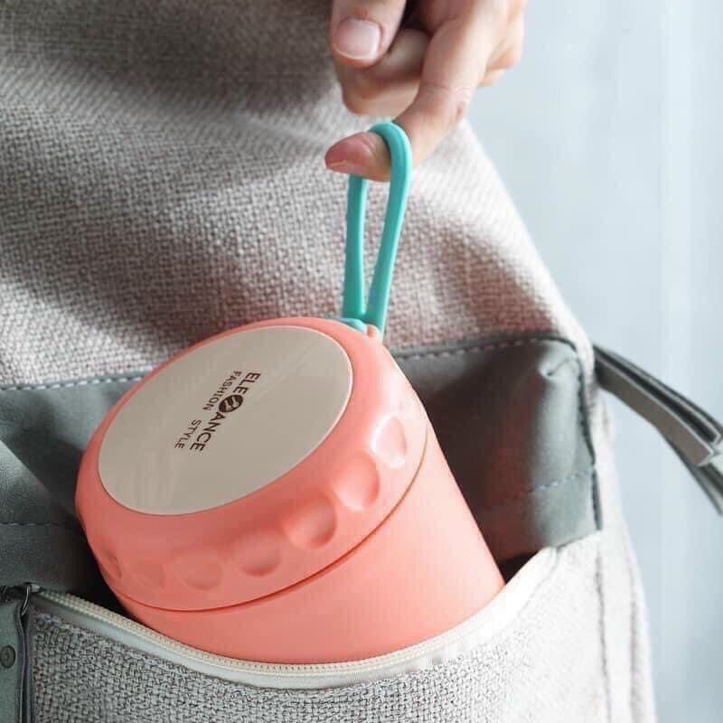 (Chính Hãng) Bình ủ cháo cho bé elefane, hàng xuất nhật chất lượng, dung tích 430ml, ủ cháo, mang cơm đi làm, cà phê ...