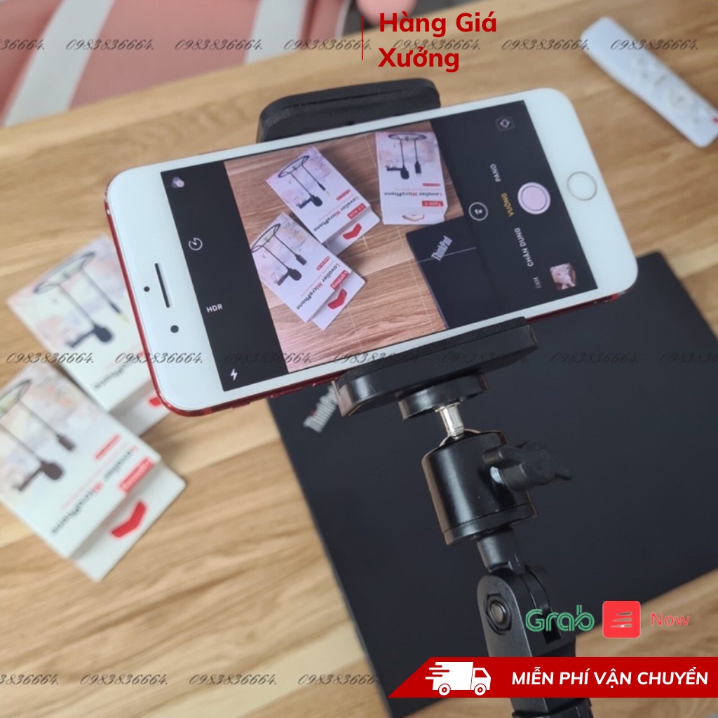 Bộ quay video review sản phẩm , livestream, spa phun xăm  cao cấp chân 2.1m