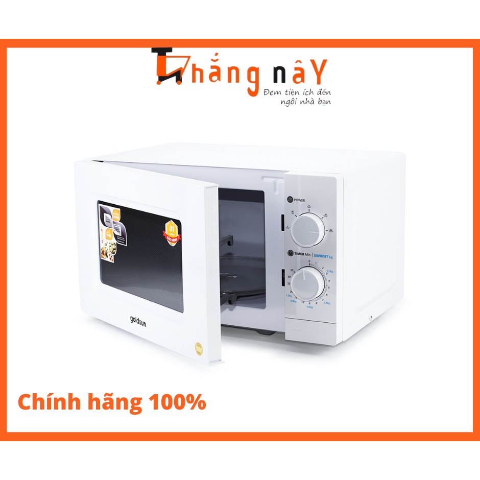 [Mã ELHADEV giảm 4% đơn 300K] Lò vi sóng Goldsun CK1101 - Cơ 20L